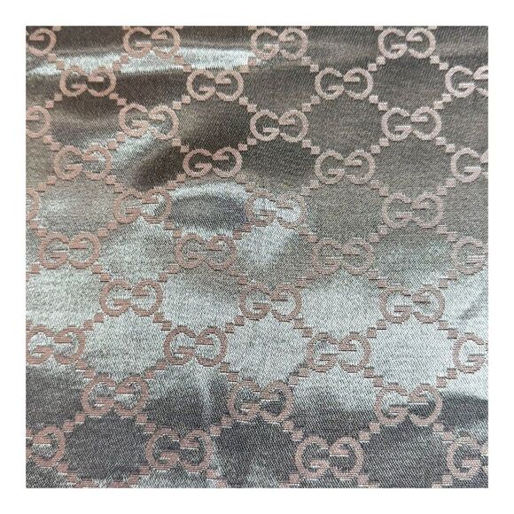 Gucci Black Monogram Logo All Over Drawstring Dust Bag Accessories Purse Handbag - Picture 2 of 6